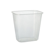 Feinkostbecher eck.500ml klar 100 St.